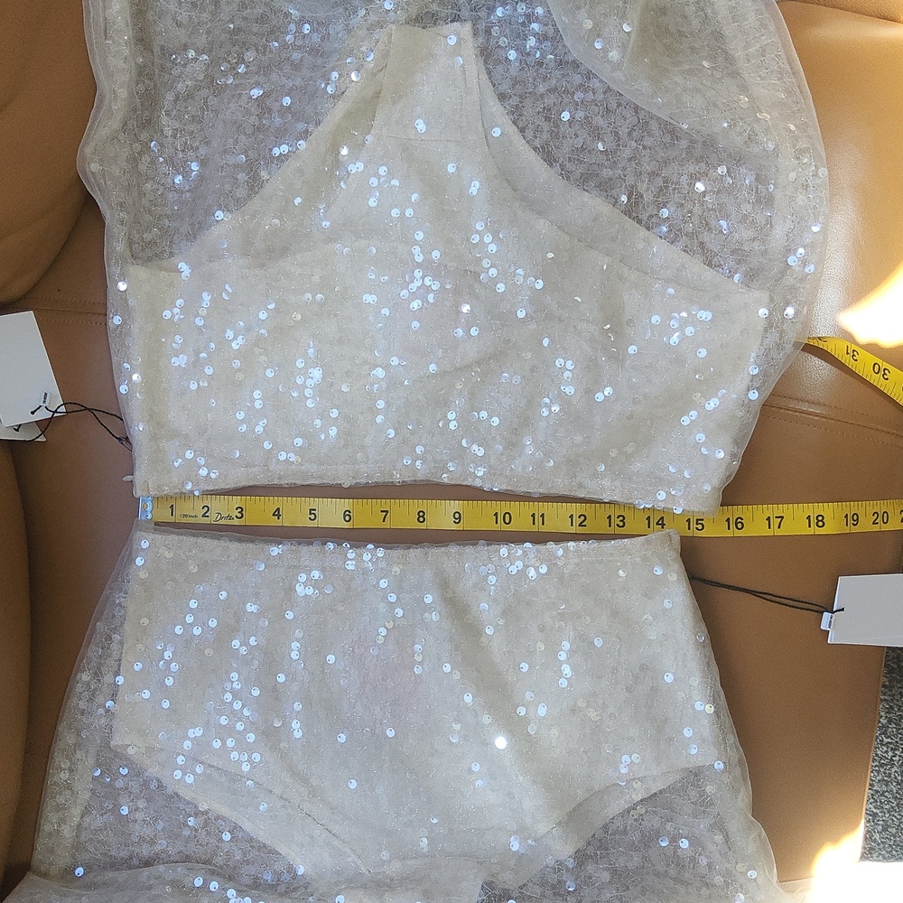 Jason WU Sheer Sequin Midi-Skirt - Picture 13 of 16